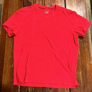 Classic Red Men's V Neck T-Shirt